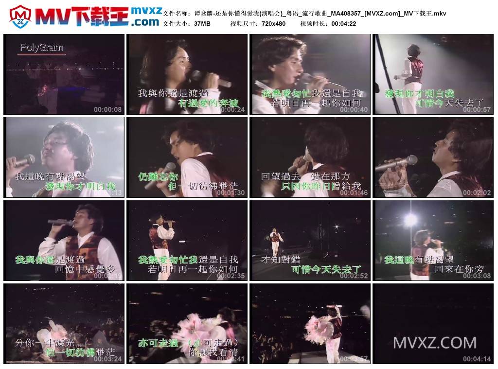 谭咏麟-还是你懂得爱我(演唱会)_粤语_流行歌曲_MA408357